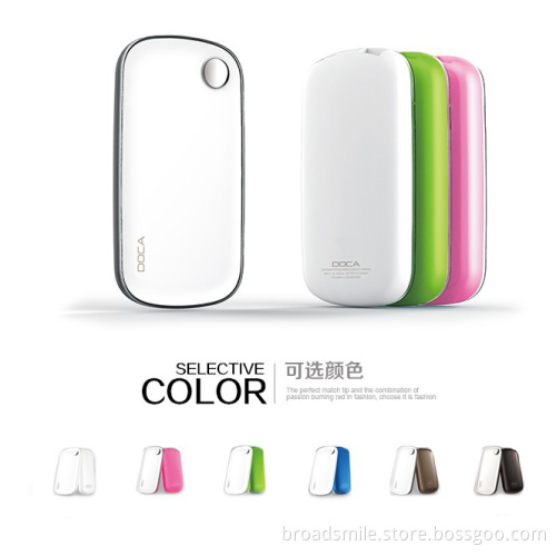 DOCA T50 Power bank external battery portable battery 5000mAH for smartphone